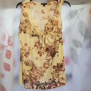 VGUC Espresso Women's Sleeveless Top